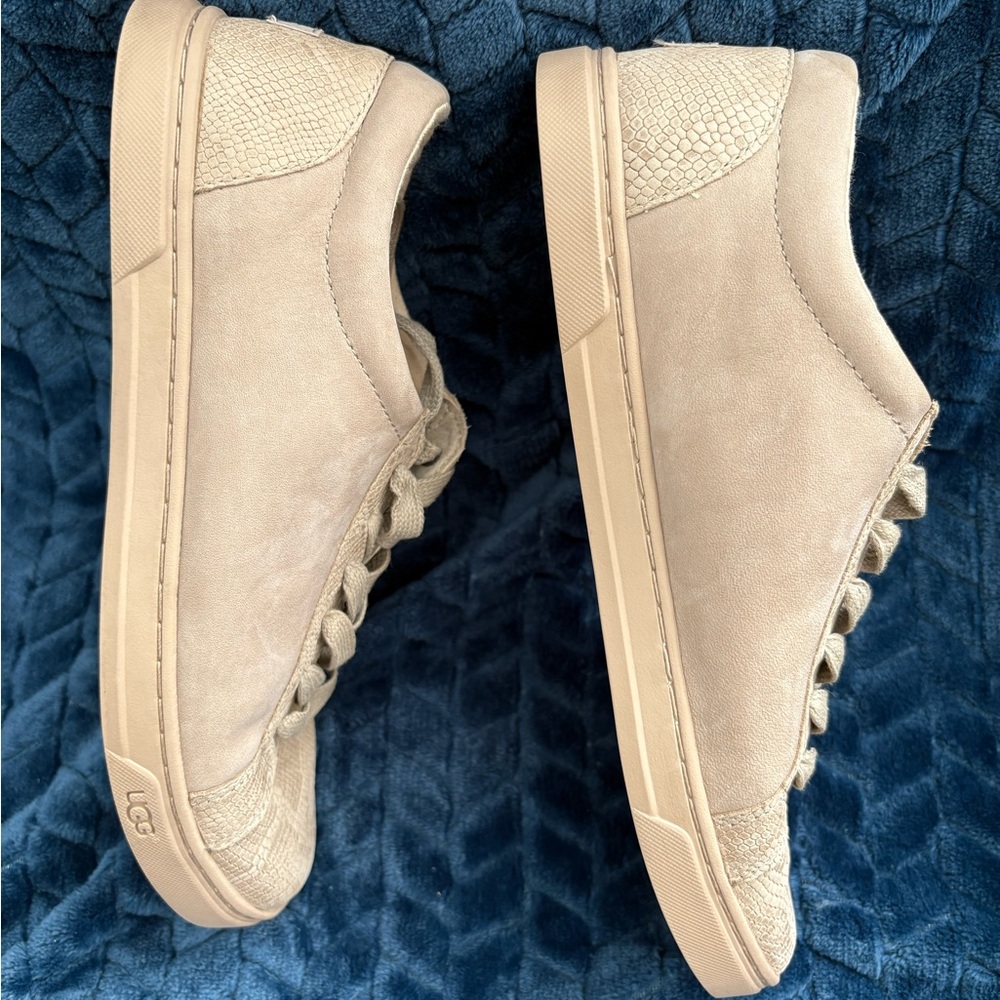 Ugg Australian Tan Suede Trainer, Karina Snake Variant, size 8.5 - Picture 4 of 6